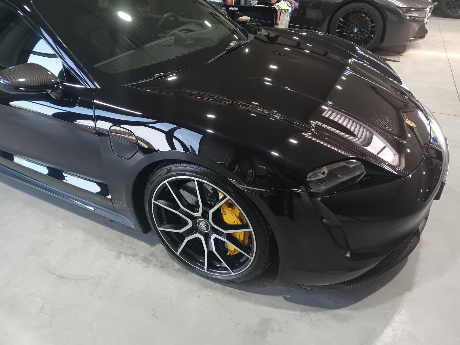 Schuin Zwarte Auto